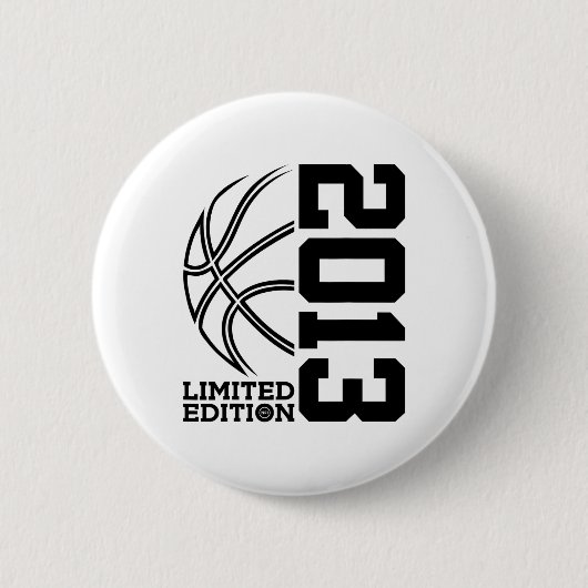 10th Birthday Sketll Limited Edition 2013 1 Ronde Button 5,7 Cm (Voorkant)