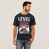 10th Grade Graduation High School Level 10 Complet T-shirt (Voorkant volledig)