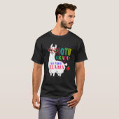 10th Grade No Prob Llama Aplaca Ten Grade Teacher T-shirt (Voorkant volledig)