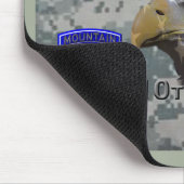 10th Mountain Div Irak Veteraan van de strijd Muismat (Hoek)
