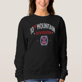 10th Mountain Division "Bergbeklimmer" Vrouwen Trui