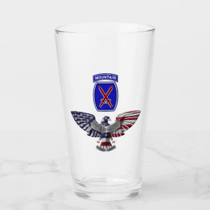 10th Mountain Division "Klim naar de glorie" Eagle Glas