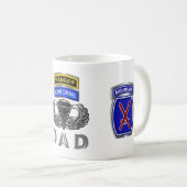 10th Mountain Division Ranger Airborne Pa Koffiemok (Voorkant rechts)