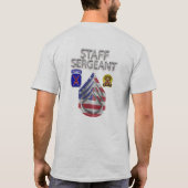 10th Mountain Division Staf Sergeant T-shirt (Achterkant)
