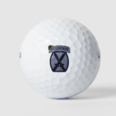 10th Mountain Fort Drum Veterans Vets Golfballen (Voorkant)