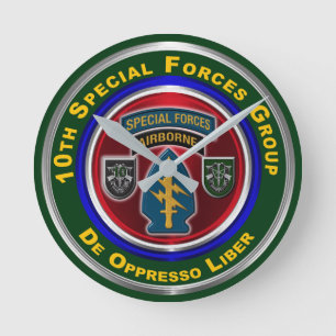 10th Special Forces Group Aandenken Ronde Klok