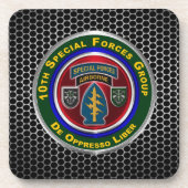10th Special Forces Group (Airborne) Bier Onderzetter (Voorkant)