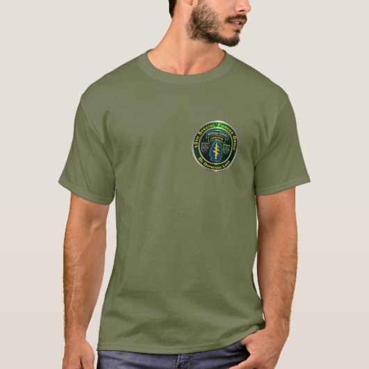 10th Special Forces Group Airborne T-shirt (Voorkant)