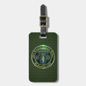 10th Special Forces Group  Bagagelabel (Voorkant verticaal)