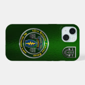10th Special Forces Group iPhone 15 Case (Achterkant horizontaal)