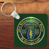 10th Special Forces Group Sleutelhanger (Voorkant)