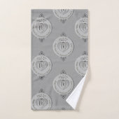 10th Tin Wedding Jubileum Badhanddoek Set Bad Handdoek (Handdoek)