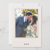 10th Wedding Anniversary Party Vow Renewal 2 Photo Kaart (Achterkant)