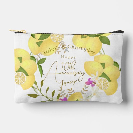 10th Wedding Anniversary Summer Lemon Squeeze  Etui (Voorkant)