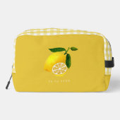 10th Wedding Anniversary Summer Lemon Squeeze  Toilettasje (Achterkant)