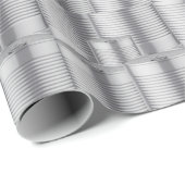 10th Wedding Anniversary, Tin Anniversary Cadeaupapier (Rol Hoek)