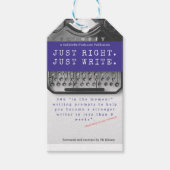 10tshirts.com aangepaste cadeau label of boek mark cadeaulabel (Voorkant)