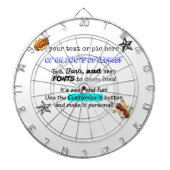 10tshirts.com  DART BOARD! Dartbord (Voorkant)