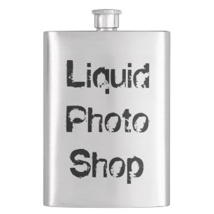 10tshirts.com  Flask Vloeibare Fotowinkel Heupfles