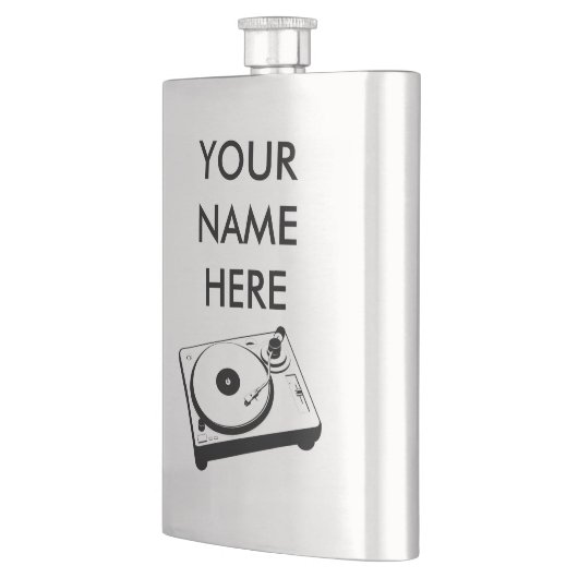 10tshirts.com Maak het persoonlijk Flask Heupfles (Links)