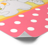 10x20 Kwekerij Art Naam Print Tropische Punch Meis (Hoek)