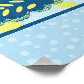 10x20 Kwekerij Art Naam Print Turtle Reef Ocean Ze (Hoek)