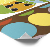 10x20 Nursery Art Name Print Oerwoud Tales Safari (Hoek)