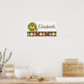 10x20 Nursery Art Name Print Oerwoud Tales Safari (Keuken)