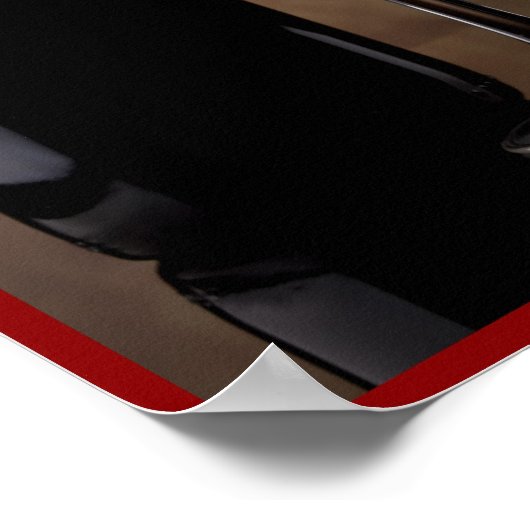 10x20 Wijnglas en Fleswand Art Poster (Hoek)