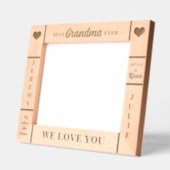 10x8 beste oma ooit kleinkinderen namen gegraveerde lijstjes (Links)