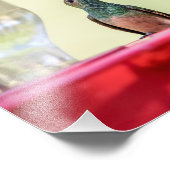 10x8 Buff-bellied hummingbird in Texas Foto Afdruk (Hoek)