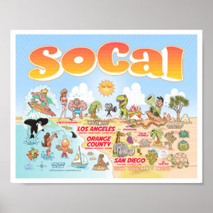 10x8 SoCal Poster