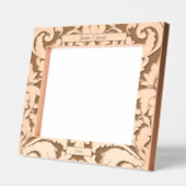 10x8 vetgedrukte botanische bladeren met aangepast gegraveerde lijstjes (Links)