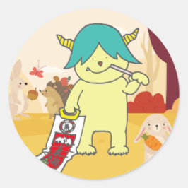 11月モンスターシール。 RONDE STICKER