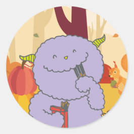 11月モンスターシール。 RONDE STICKER