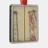 110111 Mt Vernon Metalen Ornament (Rechts)