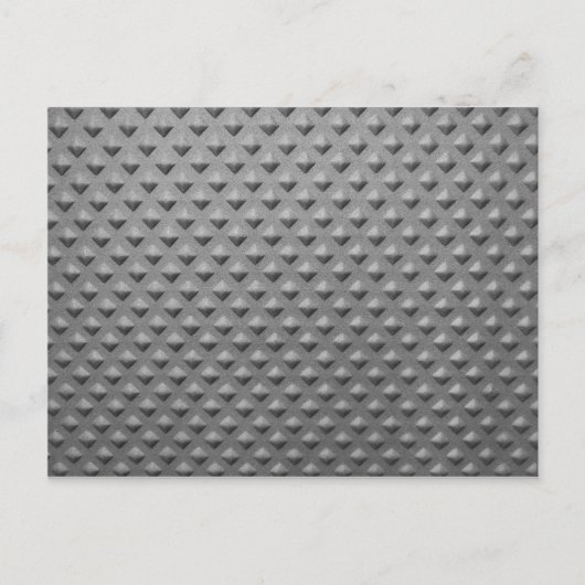 11031 TOUGH STAAL TEXTURED METAL PATROON BACKGROUN BRIEFKAART (Voorkant)