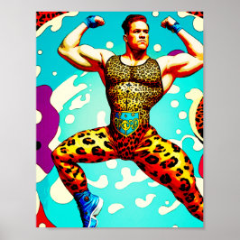 1105 De Circus Sterke Man Poster