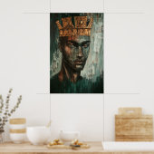 1108 Koninklijke Elegantie Poster (Keuken)