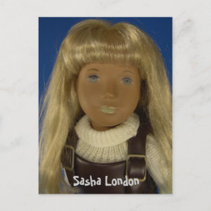 110-4 Sasha London Postkarte Briefkaart