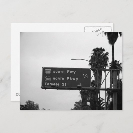 110 Freeway-bord Briefkaart (Voorkant / Achterkant)