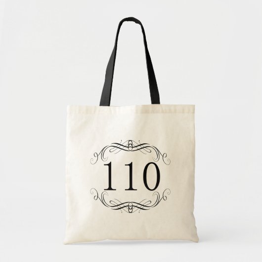 110 Gebiedscode Tote Bag (Voorkant)