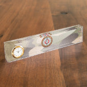 [110] Japanse kalligrafie - Karate-do Naambordje (Zijkant)