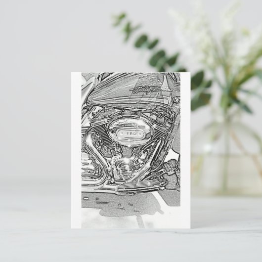 110-schermadelaar briefkaart (Staand voorkant)