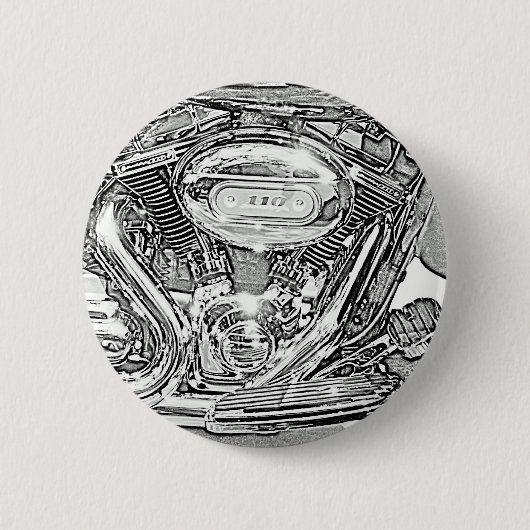 110-schermadelaar ronde button 5,7 cm (Voorkant)