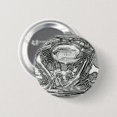 110-schermadelaar ronde button 5,7 cm (Voorkant /achterkant)