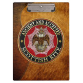 [110] Scottish Rite Double-kopeagle Klembord (Voorkant)