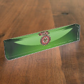 [110] Scottish Rite Double-kopeagle Naambordje (Zijkant)
