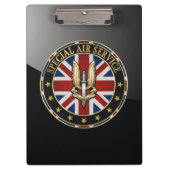 [110] Speciale Air Service (SAS)-badge [3D] Klembord (Voorkant)