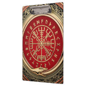 [110] Vegvisir - Viking Gold Magic Runass Klembord (Links)